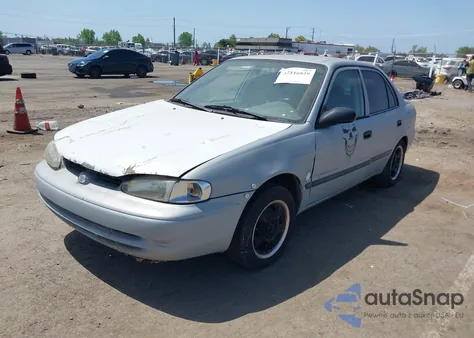 2000 Chevrolet Prizm from USA, damaged, VIN 1Y1SK5287YZ408470